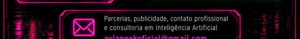Contato profissional — aylageekoficial@gmail.com